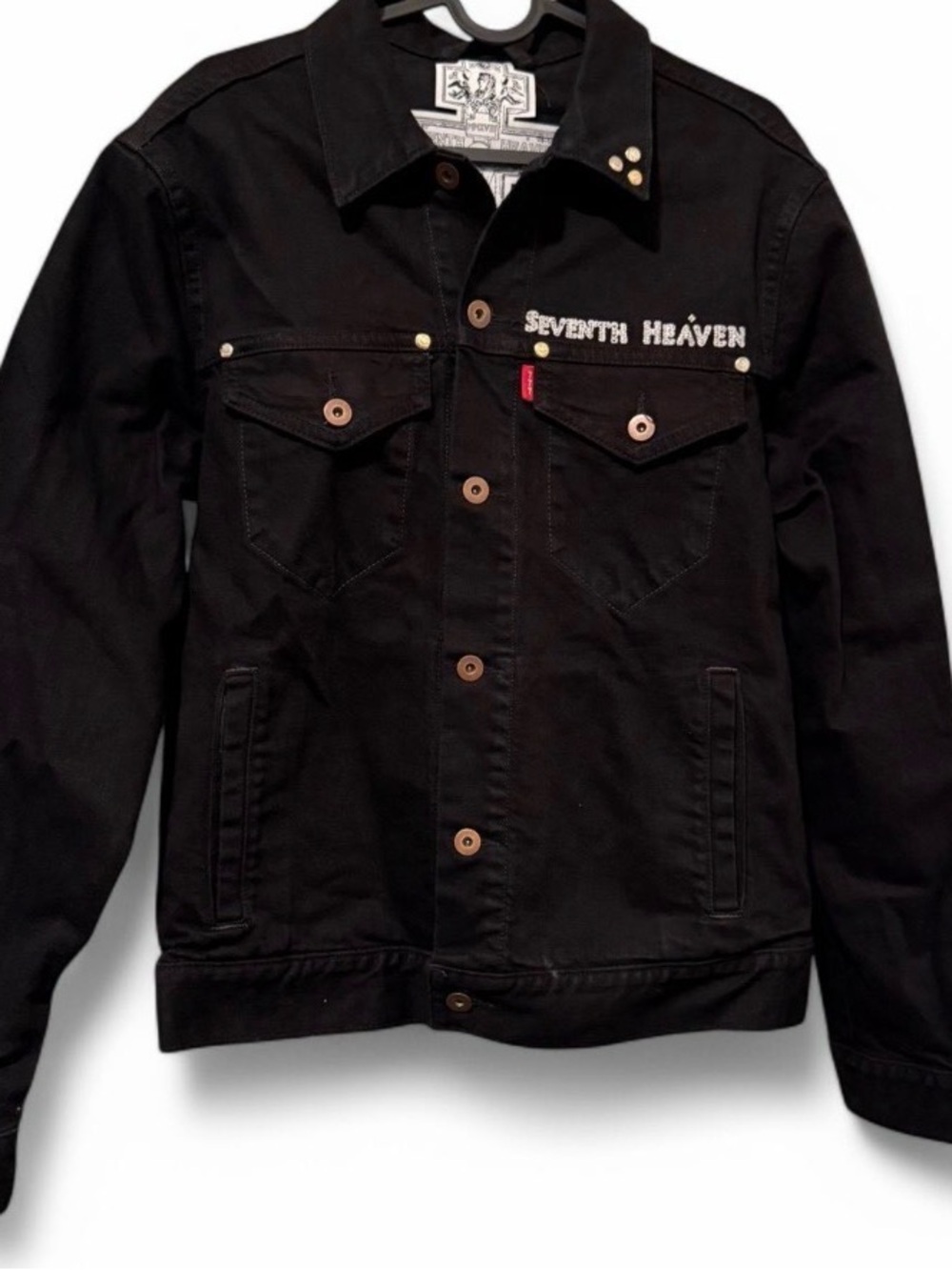 Seventh Heaven Black Denim Jacket